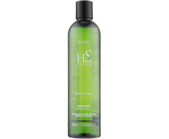 Шампунь енергетичний проти випадіння волосся HS Milano Emmedi Energizzante Loss Control Energising Shampoo, 350 ml, фото 