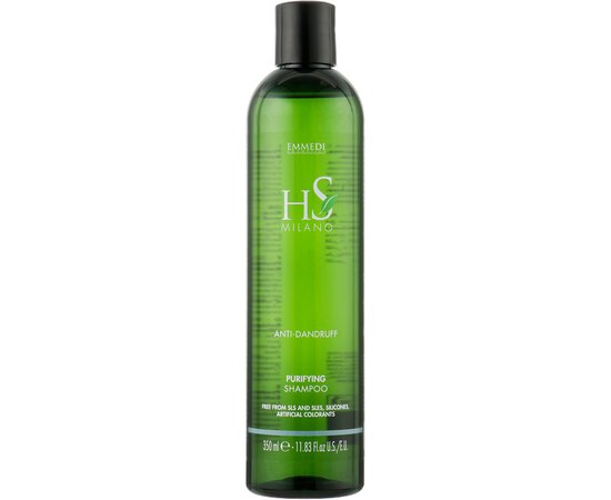 Шампунь против перхоти HS Milano Emmedi Antiforfora Purificante Anti-Dandruff Purifying Shampoo, изображение 2
