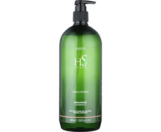 Шампунь себорегулюючий HS Milano Emmedi Regolatore Requilibrante Sebum Control Rebalansing Shampoo, фото _ab__is.image_number.default