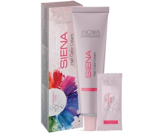 Стійка крем-фарба для волосся jNowa Professional Siena Chromatic Save, 90ml, фото 