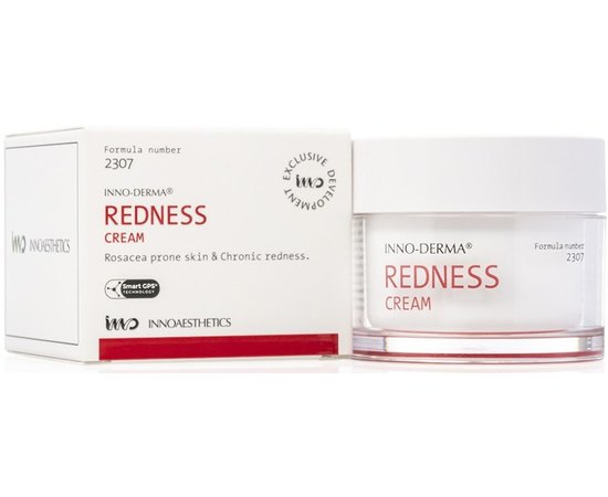 Зволожуючий крем для шкіри, схильної до почервоніння Innoaesthetics Redness Cream, 50ml, фото _ab__is.image_number.default
