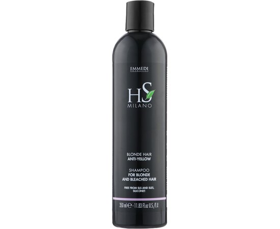 Восстанавливающий шампунь для осветленных волос HS Milano Emmedi Capelli Biondi E Decolorati Blonde Hair Shampoo, 1000 ml, изображение 2