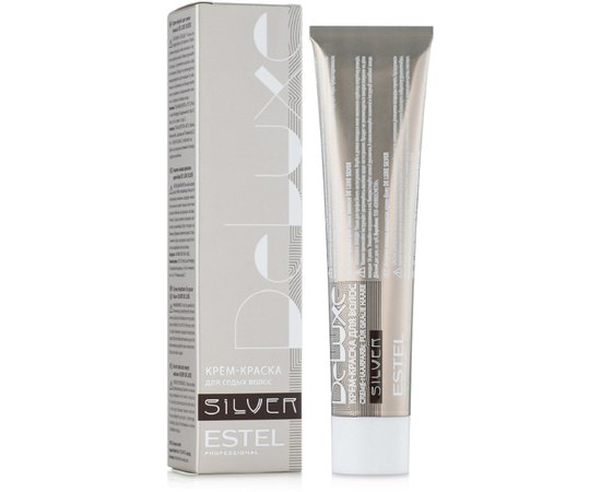 Estel Professional De Luxe Silver - Крем-фарба для сивого волосся, 60 мл, фото _ab__is.image_number.default