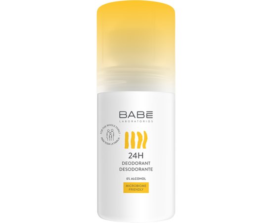 Дезодорант кульковий Сенсетів Babe Laboratorios Sensitive Roll-On Deodorant, 50 ml, фото 