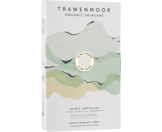 Гуминовые ампулы для лица Trawenmoor Humic Ampoules, 7*2 ml, изображение 2