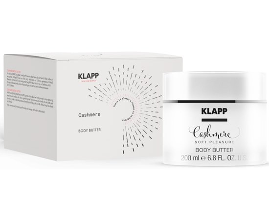 Крем-баттер для тела Кашемир Klapp Body Butter Cashmere, 200 ml, изображение 2