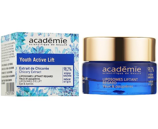 Липосомальная программа для век против отеков Academie Youth Active Lift Liposomes Eye Lift, 15 ml, изображение 2