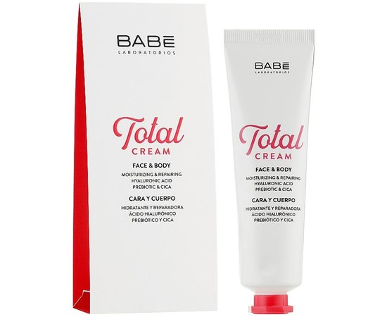 Мультифункціональний крем обличчя та тіла Babe Laboratorios Total Cream Face & Body, 60 ml, фото 