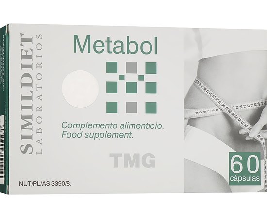Нутрицевтик для нормализации обмена веществ Simildiet Metabol,  60 caps
