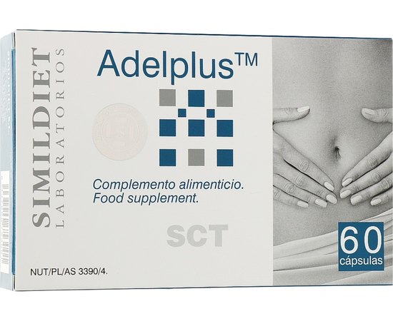 Нутрицевтик Комплекс для снижения веса Simildiet Adelplus, 60 caps