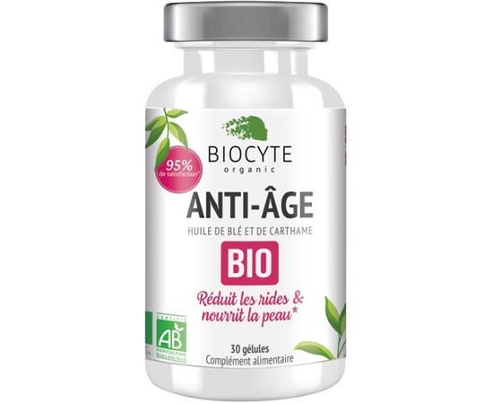 Харчова добавка Антивікова Biocyte Anti-age Bio, 30gel, фото 