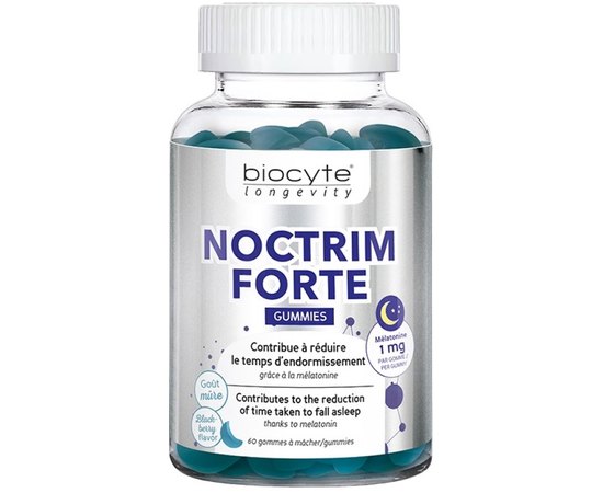 Пищевая добавка для улучшения сна Biocyte Noctrim Forte Gummies, 60gummies