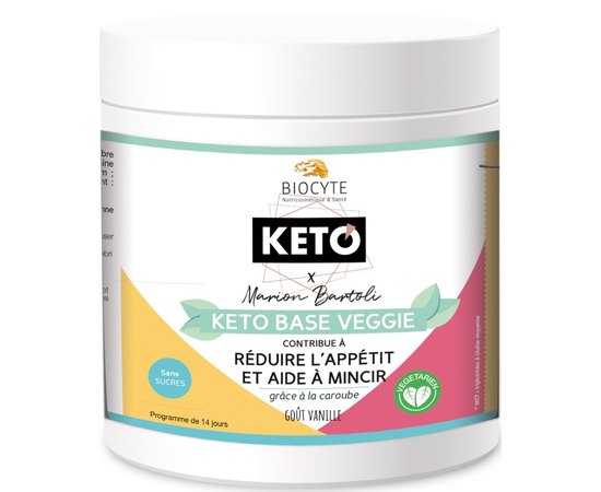 Пищевая добавка Кето-диета Веган Biocyte Keto Base Veggie, 210g
