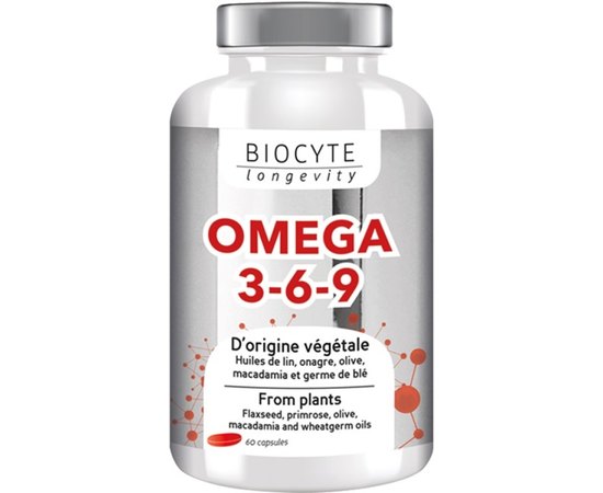 Пищевая добавка Омкга 3-6-9 Biocyte Omega 3-6-9, 60caps