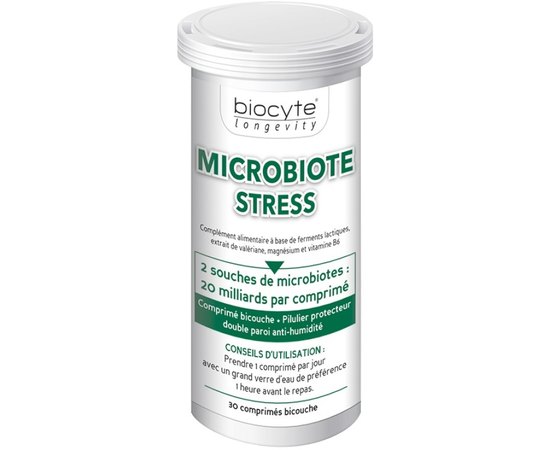 Пищевая добавка от стресса Biocyte Microbiote Stress, 30caps