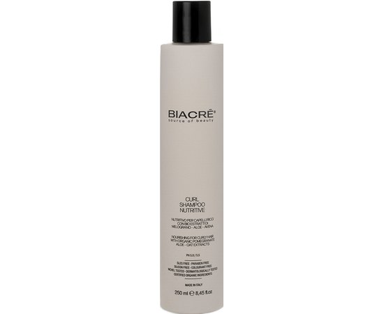 Питательный шампунь для вьющихся волос Biacre Curl Nutritive Shampoo