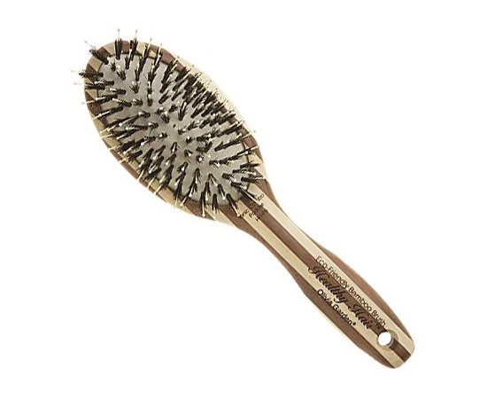 Щетка для волос массажная с комбинированной щетиной Olivia Garden Healthy Hair Oval Combo