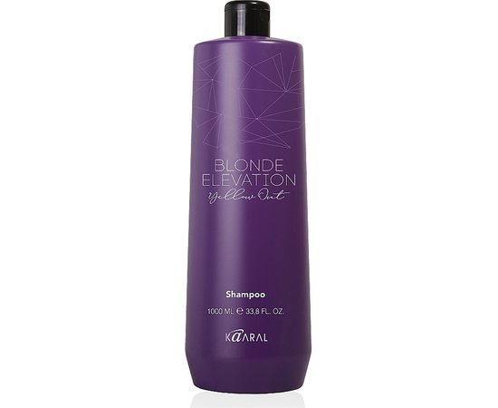 Шампунь для осветленных волос Kaaral Blonde Elevation Yellow Out Shampoo, изображение 2