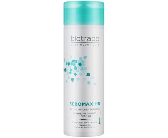 Шампунь проти випадання волосся Biotrade Sebomax HR Anti-hair Loss Shampoo, 200 ml, фото 