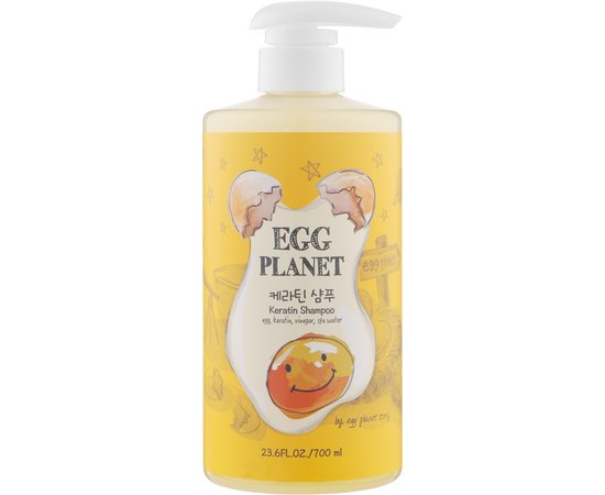 Шампунь з кератином для пошкодженого волосся Daeng Gi Meo Ri Egg Planet Keratin Shampoo, 700 ml, фото 