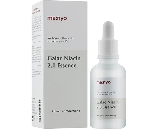 Эссенция усилена с галактомиссисом и ниацинамидом Manyo Galac Niacin 2.0 Essence, изображение 2