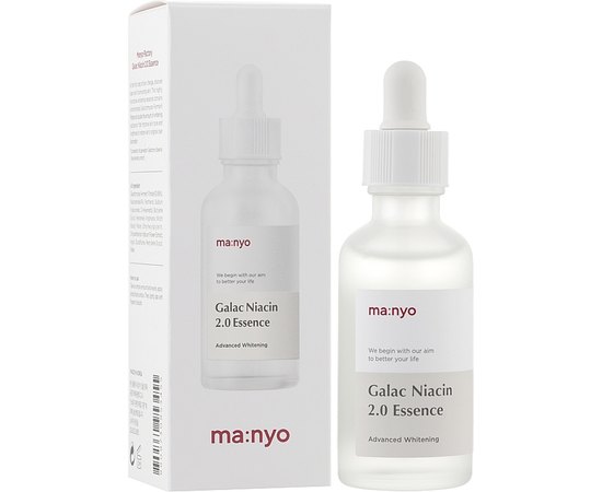 Эссенция усилена с галактомиссисом и ниацинамидом Manyo Galac Niacin 2.0 Essence, изображение 4