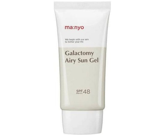 Гель сонцезахисний з галактомісісом Manyo Galactomy Airy Sun Gel SPF48, 50 ml, фото 