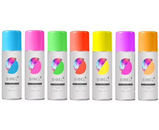 Краска-спрей для волос Sibel Colour Hair Spray, 125 ml
