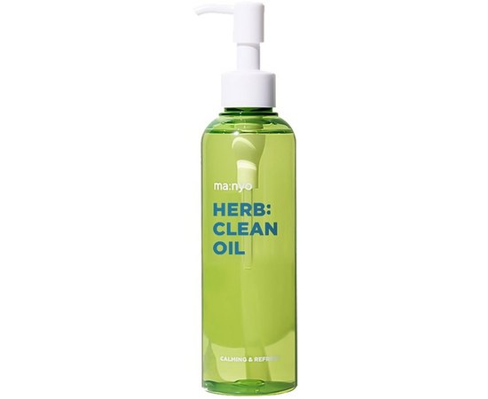 Масло гидрофильное на основе комплекса трав Manyo Herb Clean Oil, 200 ml, изображение 3