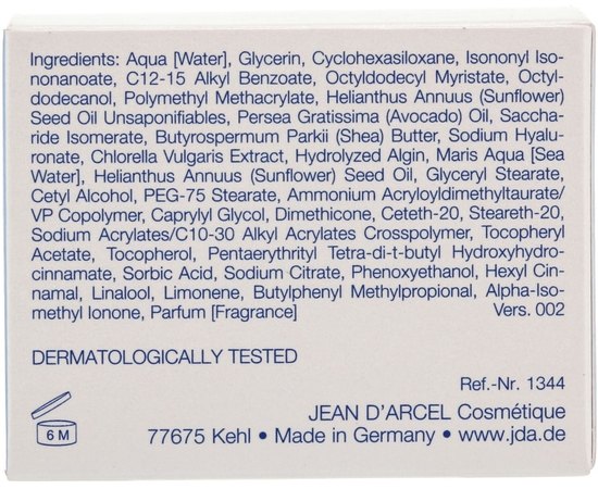 Ночной крем интенсивное увлажнение Jean d'Arcel Creme Hydro Delice Nuit, 50 ml, изображение 3