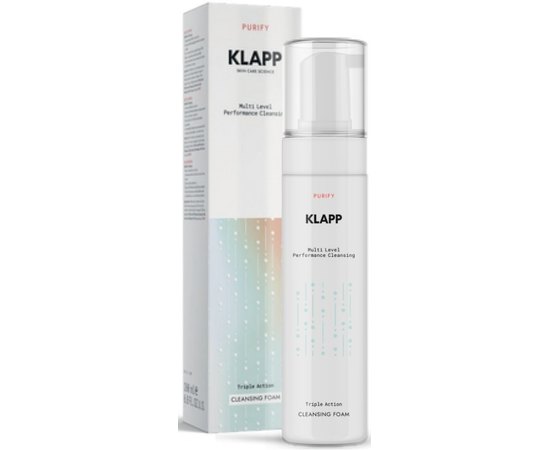 Очищаюча пінка Потрійна дія Klapp Triple Action Cleansing Foam, 200 ml, фото _ab__is.image_number.default