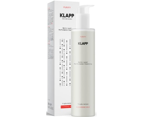 Очищуюче молочко Потрійна дія Klapp Triple Action Cleansing Milk, 200 ml, фото _ab__is.image_number.default