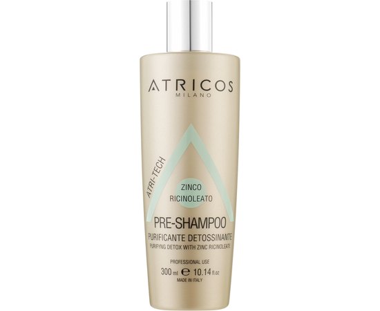 Очищаючий шампунь детокс для волосся Atricos Pre Shampoo Purifying, фото 