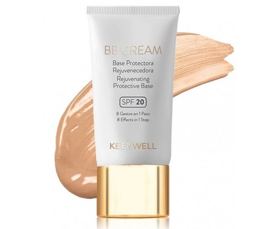 Омолаживающая защитная база для макияжа SPF20 Keenwell BB Cream Protective Base, 30 ml, изображение 2