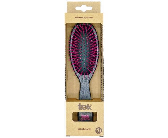 Овальная щетка для распутывания волос TEK Salone Detangler Brush, изображение 3