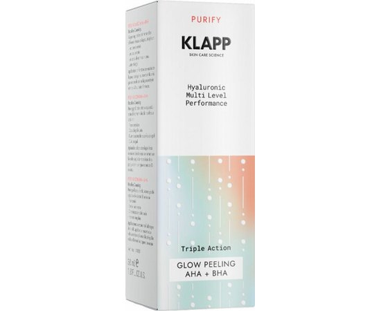 Пілінг полікислотний Ана+Вна Потрійна дія Klapp Triple Action Glow Peeling AНА + BНА, 30 ml, фото _ab__is.image_number.default