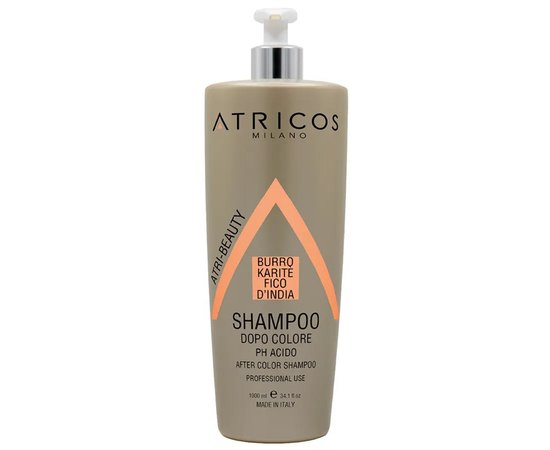 Професійний шампунь після фарбування волосся Atricos After Color Shampoo Prickly Pear Shea Butter, фото _ab__is.image_number.default