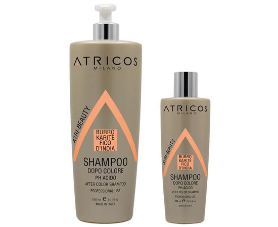 Професійний шампунь після фарбування волосся Atricos After Color Shampoo Prickly Pear Shea Butter, фото _ab__is.image_number.default