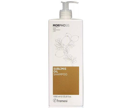 Шампунь с аргановым маслом Framesi Morphosis Sublimis Oil Shampoo, изображение 3