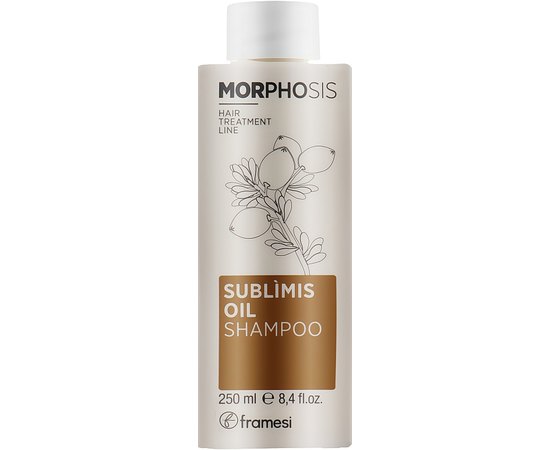 Шампунь с аргановым маслом Framesi Morphosis Sublimis Oil Shampoo