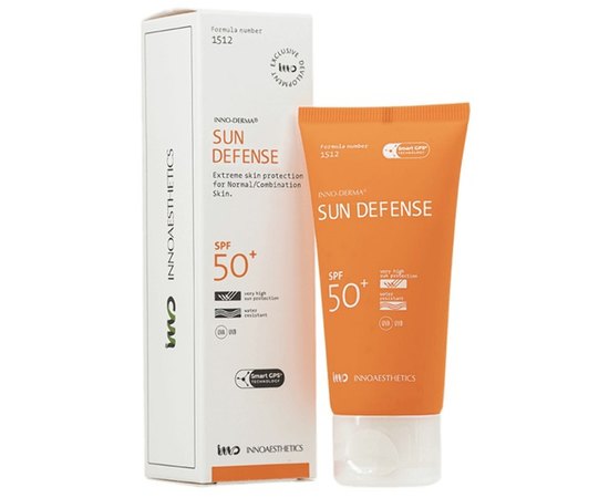 Сонцезахисний крем Innoaesthetics Sun Defense Spf 50, 60 ml, фото _ab__is.image_number.default