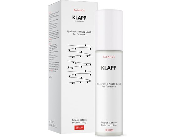 Сироватка Потрійне зволоження Klapp Triple Action Moisturizing Serum, 50 ml, фото _ab__is.image_number.default