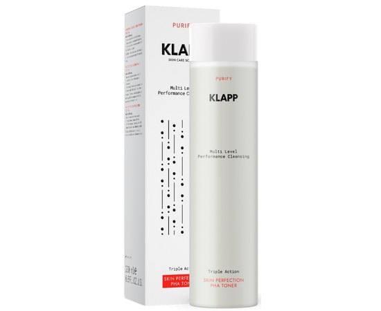 Тонер Полігідроксі Klapp Triple Action Skin Perfection PНА Toner, 200 ml, фото _ab__is.image_number.default
