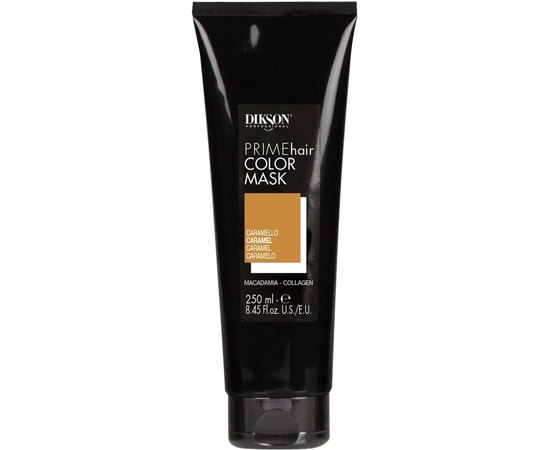 Тонирующая маска для волос с макадамией и коллагеном Dikson Prime Hair Color Mask, 250 ml, изображение 3