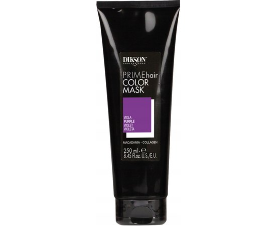 Тонирующая маска для волос с макадамией и коллагеном Dikson Prime Hair Color Mask, 250 ml, изображение 8