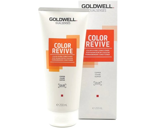 Тонирующий кондиционер для волос Goldwell Dualsenses Color Revive Conditioner, 200 ml, изображение 4