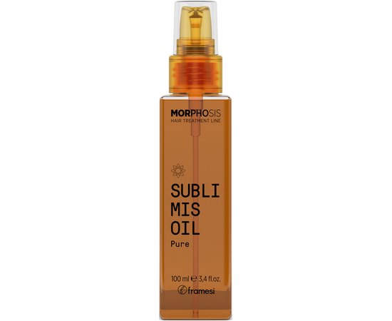 Увлажняющее масло для волос Framesi Morphosis Sublimis Oil Pure, 100 ml