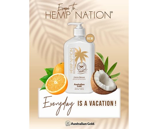 Зволожуючий лосьйон після засмаги Australian Gold Hemp Nation Cocoa Dreams Body Lotion, фото _ab__is.image_number.default