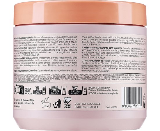 Inebrya Restructuring Mask Wish Keratin маска з кератином, фото _ab__is.image_number.default