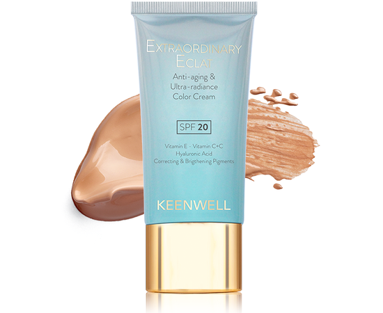 ЕЕ тонуючий крем Молодість та сяйво шкіри SPF20 Keenwell Extraordinary Eclat Anti-Aging & Ultra-Radiance Color Cream, 40ml, фото _ab__is.image_number.default